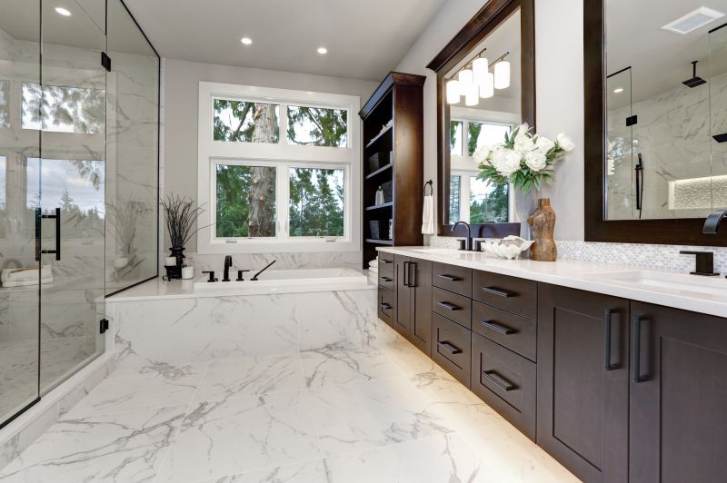 Contemporary Vanity and Countertops